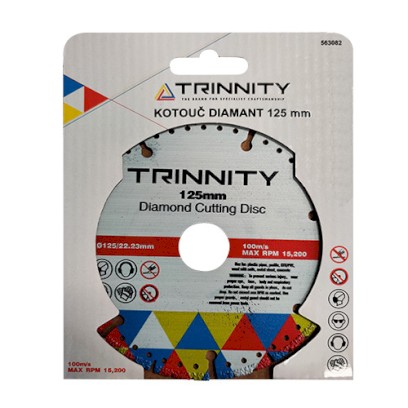 Kotouč diamant 125, Trinnity