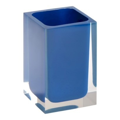 Držák kartáčků na postavení; modrý, VISTA