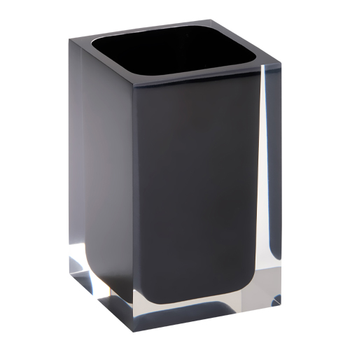 Držák kartáčků na postavení; černý, VISTA