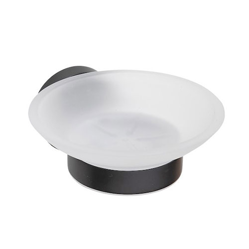 Mýdlenka skleněná 110 x 129 x 55 mm, DARK