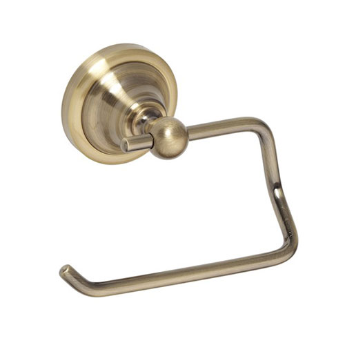 Držák toaletního papíru bez krytu, bronz, RETRO 3