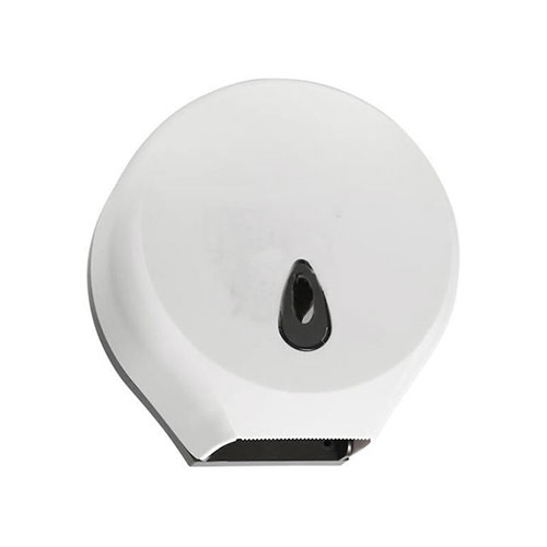 Zásobník na toaletní papír JUMBO, plast bílý