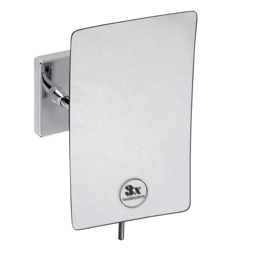 Zrcátko kosmetické nastavitelné hranaté, E MW10U