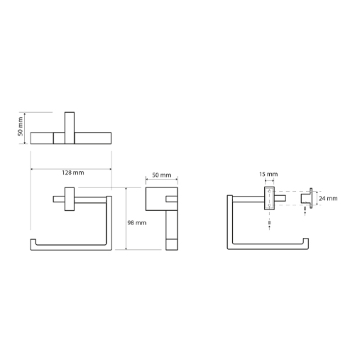 Držák toaletního papíru,GAMMA
