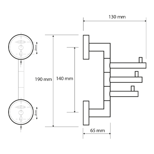 Trojháček otočný, NEO